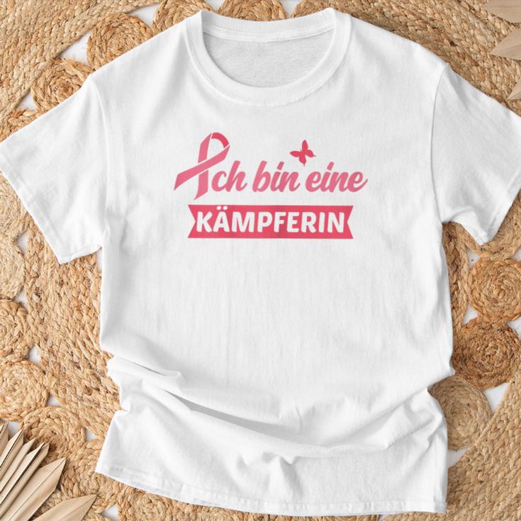 Women's Tumor Ich Bin Eine Kämpfferin Krebs Diegt Chemotherapy S T-Shirt Geschenke für alte Männer