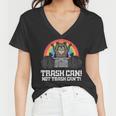 Raccoon Trash Cat Women's V-Neck T-Shirt | Fun & Quirky Design