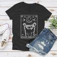 In My Feral Era Trash Panda Women's V-Neck T-Shirt - Raccoon Theme
