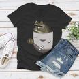 Raccoon Lover V-Neck T-Shirt - Women's Animal Print | Unique Style