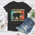 Raccoon For Men Women Raccoon Lover Introvert Women's V-Neck T-Shirt