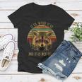 Raccoon Trash Panda Women's V-Neck T-Shirt | Fun Kids Cartoon