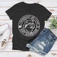 Raccoon Trash Panda Women's V-Neck T-Shirt - Workout Humor