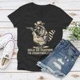 Vintage Western Raccoon T-Shirt - Funny Cowboy Design for Women