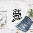Raccoon Meme V-Neck T-Shirt for Women - Trash Panda Save Theme