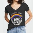 Raccoon LGBTQ Pride V-Neck - Rainbow Gay Women's Tee