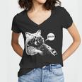 Raccoon Slang Women's T-Shirt - Fun Teen Meme V-Neck