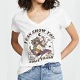 Raccoon & Possum V-Neck | Women's Trash Animal Tee | Fun & Quirky Design