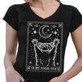 In My Feral Era Trash Panda Women's V-Neck T-Shirt - Raccoon Theme