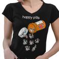 Raccoon Lover Women's V-Neck T-Shirt - Fun Happy Raccoon Design