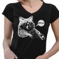 Raccoon Slang Women's T-Shirt - Fun Teen Meme V-Neck