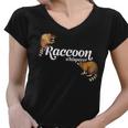 Raccoon Whisperer Women's V-Neck | Cute Raccoon Lover Tee