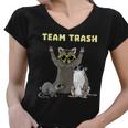 Team Trash Opossum & Raccoon Women's V-Neck T-Shirt | Fun Animal Gang