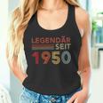 1950 Birthday Man 75Th Decoration 75S 75Th Birthday Tank Top