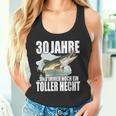 30 Jahre Und Noch Ein Toller Hecht Angler Birthday Tank Top