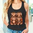 31 Monkey See Nothing Hear Say Smartphone Tank Top