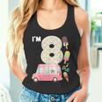 8Th Birthday Crew Ice Cream Truck I'm 8 Bday Ice Cream Party Camiseta sin mangas
