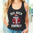 African American Santa Claus Christmas Big Nick Energy Tank Top