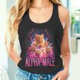 Alpha Male Lustige Kätzchen Meme Cute Cat Humorous Tank Top