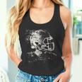 American Football Helmet Linemen Tank Top