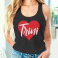 Amo A Trini Primer Nombre Yo Corazón Camiseta sin mangas