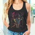 Anime Manga Motif Colourful Illustration Anime Tank Top