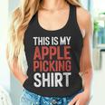 This Is My Apple Picking Shirt Harvest Festival Tank Top