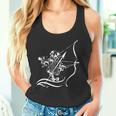 Archery Archery Skeleton Arrow Tank Top