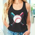 Baseball Bat Drip With Melting Ice Cream Drippy Pocket Tank Top