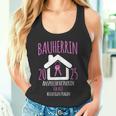 Bauherrin 2025 I Builder Construction Site Tank Top