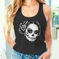 Beautiful La Catrina Santa Muerte Mexican Tank Top