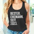 Best Husband Since 2023 1 Wedding Anniversary 1 Year Tank Top