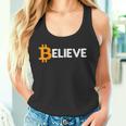 Bitcoin Logo Believeintage Btc Cryptocurrency Trader Tank Top