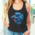 Blue Betta Fish And Siamese Betta Fish Tank Owner Tank Top