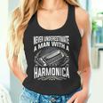 Blues Harp Harmonica Tank Top