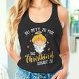 Christkind Schaut Zu Christmas Night Holiday Evening Tank Top