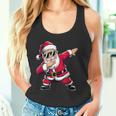 Christmas Boys Children Dabbing Santa Tank Top