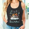 Christmas I Merry Fluffmas I Christmas Cats Cat Tank Top