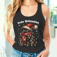 Christmas Outfit Cat With Christmas Lights Christmas Tank Top