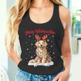 Christmas Outfit Christmas Jumper Dog Golden Retriever Tank Top