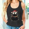 Christmas Tree Christmas Cat Christmas Tank Top