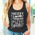 Citation Positive Motivation Never Let Anyone Dull Your Sparkle Débardeur e