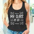 My Class Is Lit Reading English Literature Teacher Tank Top