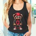 Cool Albanian Teddy Bear Albania Flag Outfit Street Tank Top