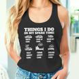 Cosas Que Hago En Mi Tiempo Libre Idea De Regalos Para Amantes De Los Coches Car Guy Camiseta sin mangas