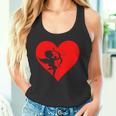 Cupid With Bow And Arrow Fun Love Heart Tank Top