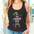 Curvy Elf Christmas Pajamas Pjs Matching Family Group Tank Top