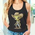 Cute Alien Cowboy Tank Top