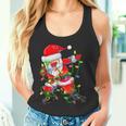 Dabbing Santa Claus Santa Claus Tank Top