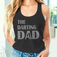 The Darting Dad Dartsport Darter Sprüche Dartboard Tank Top